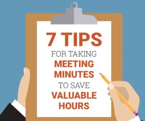 How To Take Effective Meeting Minutes